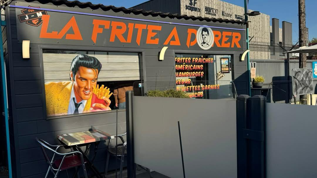 Devanture de La Frite à Dorer, 59 Rue Obert à Wambrechies